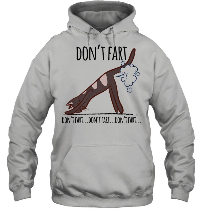 Don't Fart Yoga Workout Pose Fitness Gym  Unisex Hoodie
