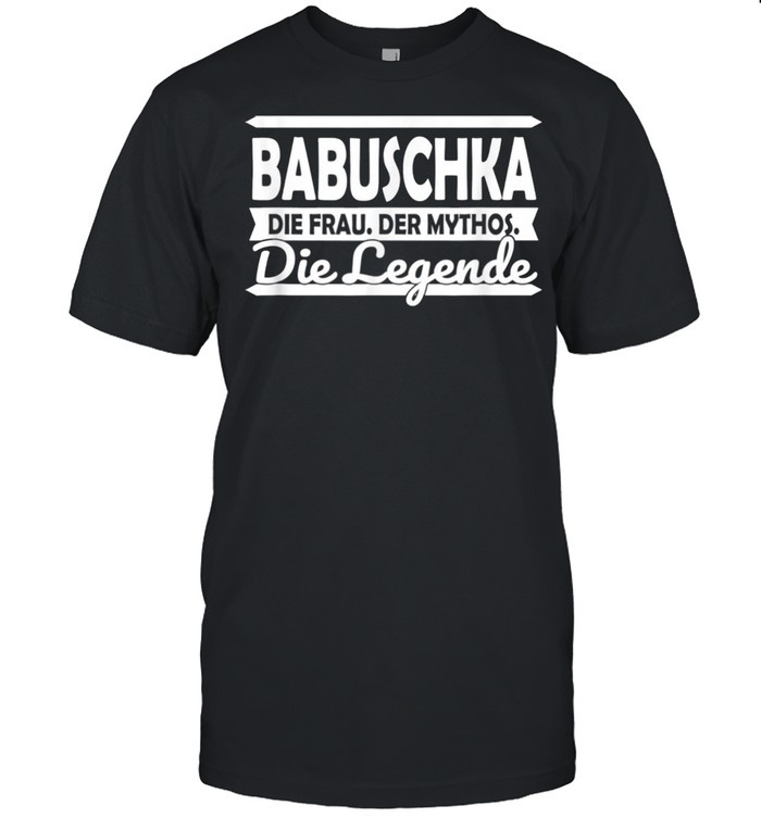 Russische Babuschka Oma russisch aus Russland Russia CCCP Shirts