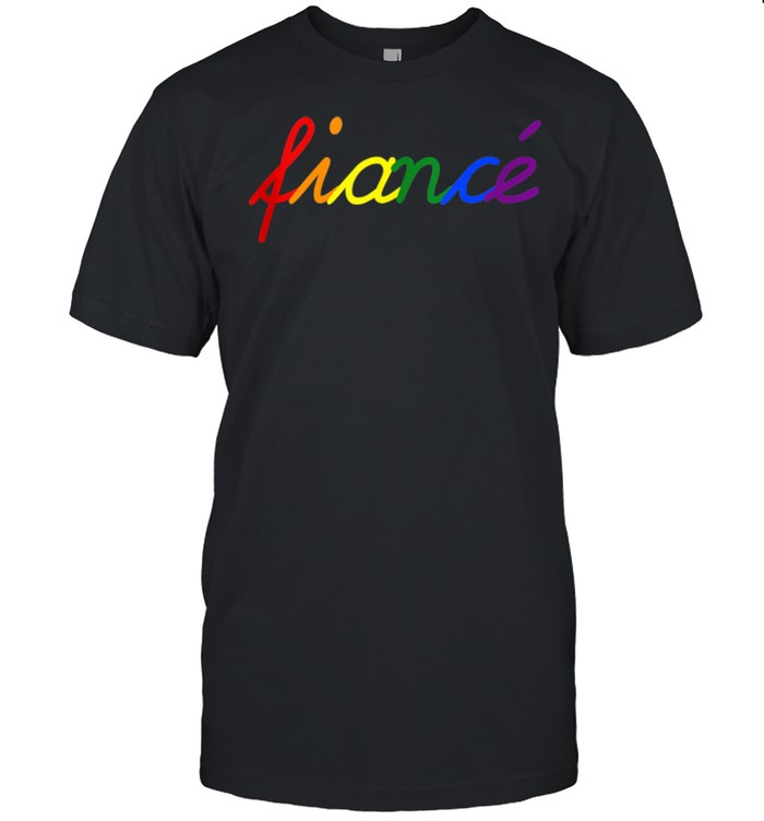 LGBTs Rainbows Flags Shirts Gays Lesbians Engagements shirts