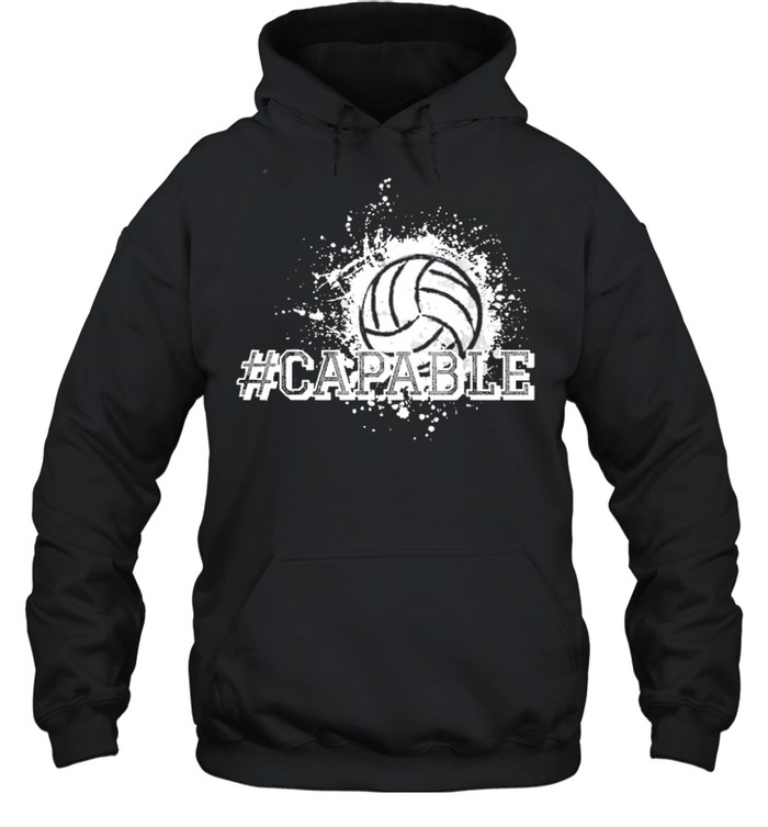 Volleyball capable shirt Unisex Hoodie