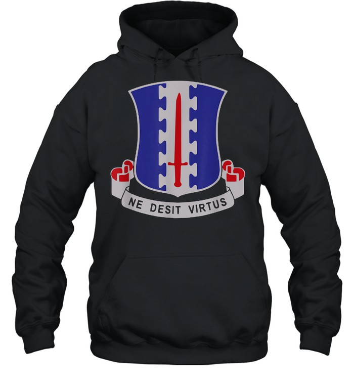 101st Airborne 187th Regiment DUI Rakkasans Crest shirt Unisex Hoodie