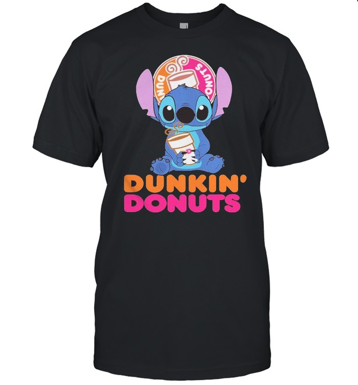 Baby Stitch hug Dunkin Donuts 2021 shirt Classic Men's T-shirt