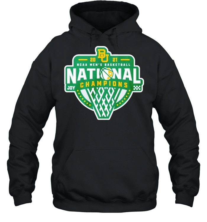 Baylor Bears 2021 NCAA men’s basketball national champions JOY shirt Unisex Hoodie