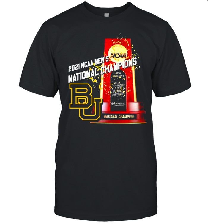 BU Baylor Bears Winner 2021 NCAA Men’s Basketball National Champions shirt Classic Men's T-shirt