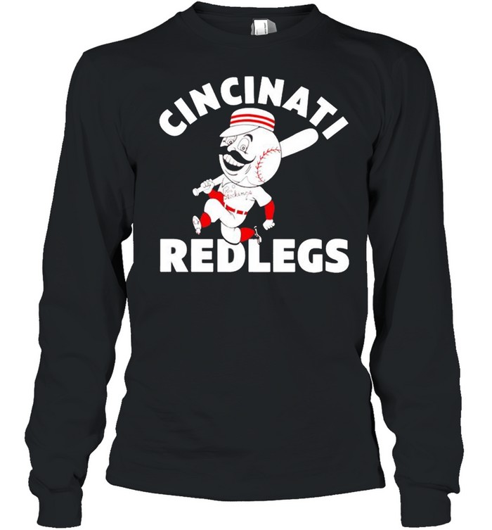 Cincinnati Redlegs rae stockings shirt Long Sleeved T-shirt