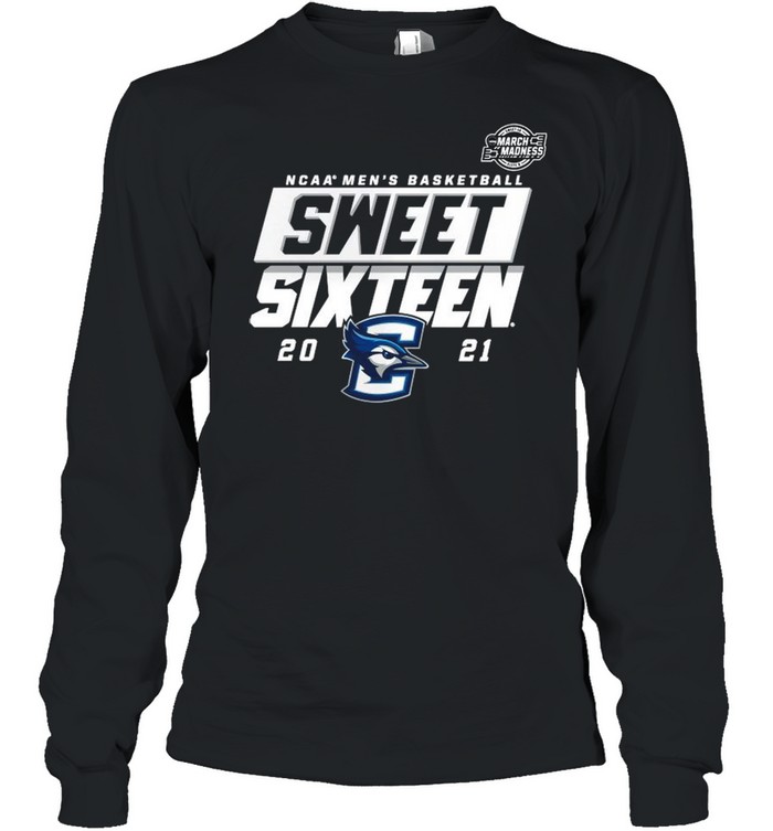 Creighton Bluejays 2021 NCAA Men’s Basketball Tournament March Madness Sweet 16 Bound High Post shirt Long Sleeved T-shirt