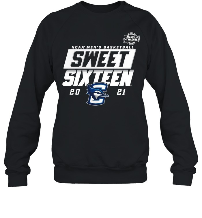 Creighton Bluejays 2021 NCAA Men’s Basketball Tournament March Madness Sweet 16 Bound High Post shirt Unisex Sweatshirt