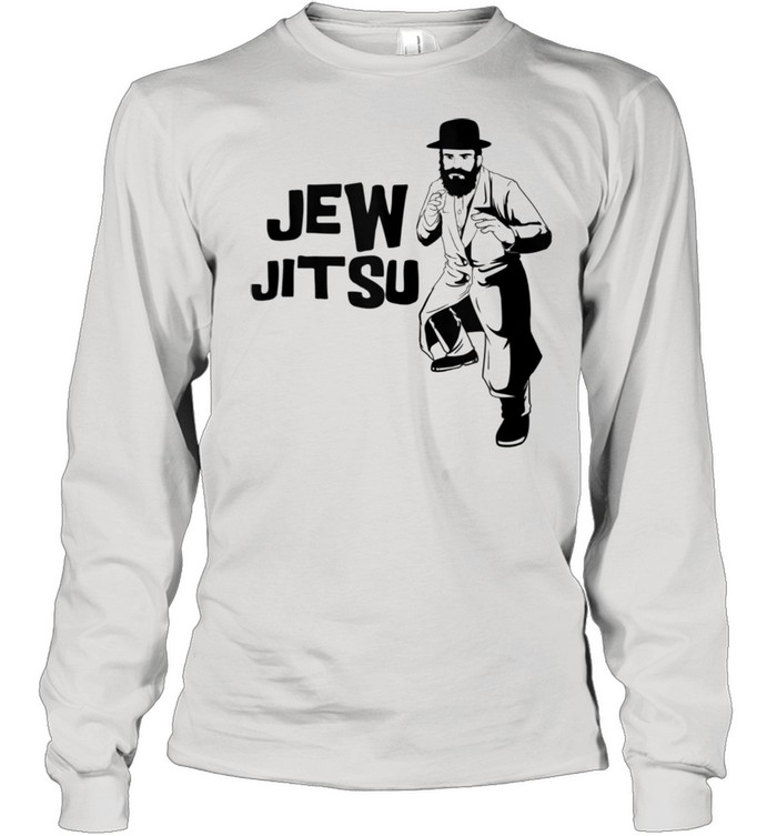 Funny Jew Jitsu Jiu Jitsu Martial Arts shirt Long Sleeved T-shirt