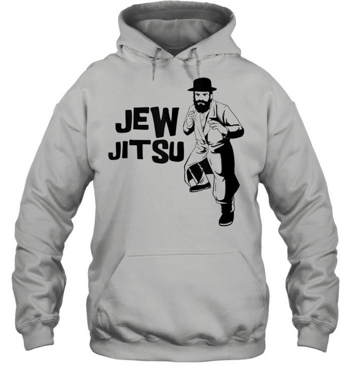 Funny Jew Jitsu Jiu Jitsu Martial Arts shirt Unisex Hoodie