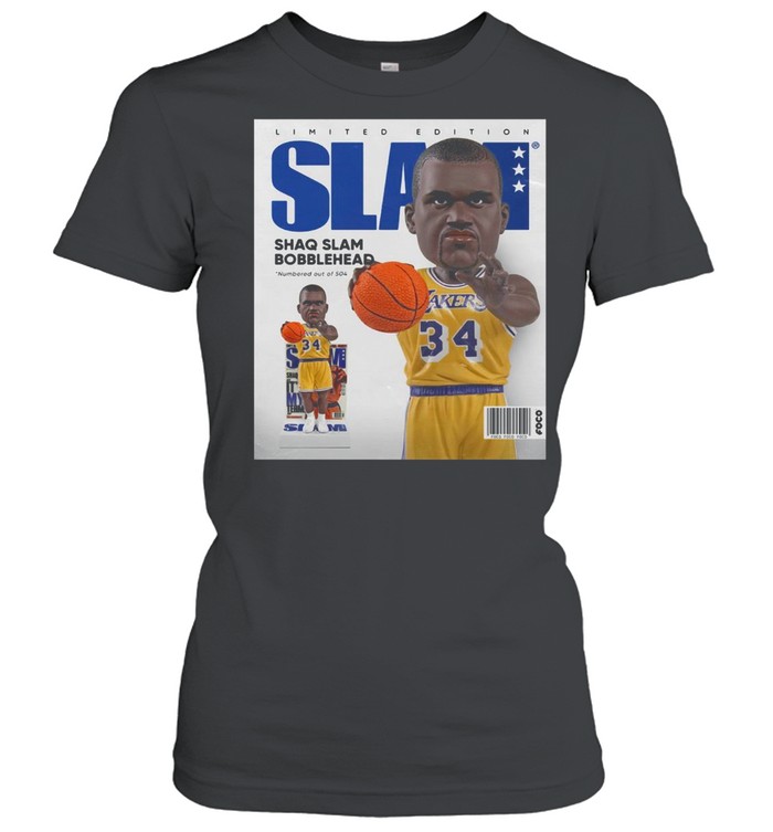 Limited Edition Slam Shaq Slam Bobblehead shirt Classic Women's T-shirt