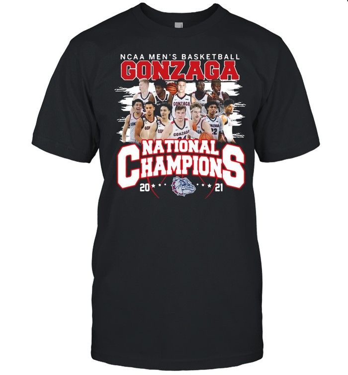 Ncaa mens basketball Gonzaga Bulldogs national champions 2021 shirt Classic Men's T-shirt