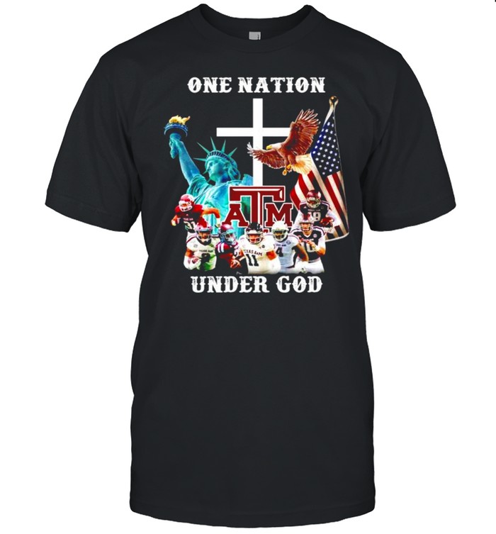 One nation Texas A&M under god shirt Classic Men's T-shirt