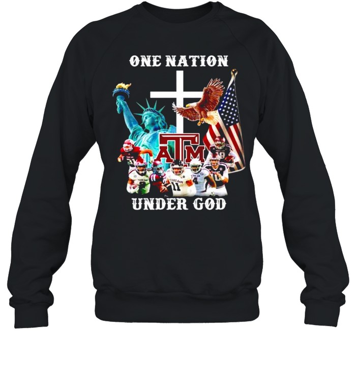 One nation Texas A&M under god shirt Unisex Sweatshirt