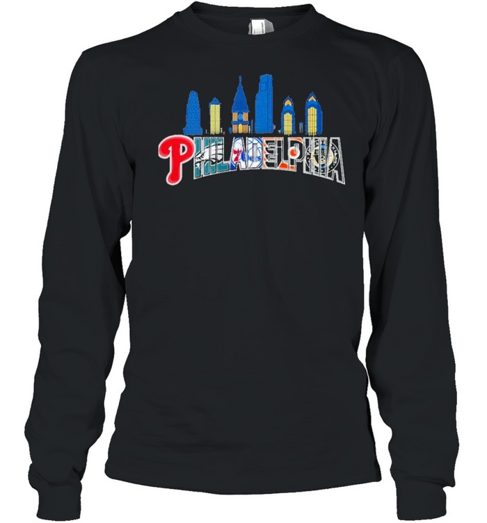 Philadelphia sports team city shirt Long Sleeved T-shirt