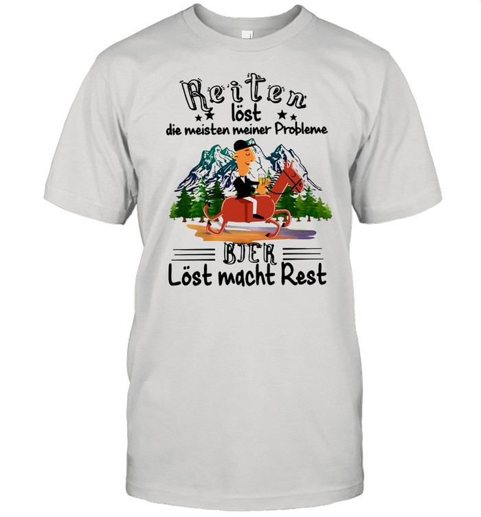 Reiten Lost Die Meisten Meiner Probleme Mann Bär Cute shirt Classic Men's T-shirt