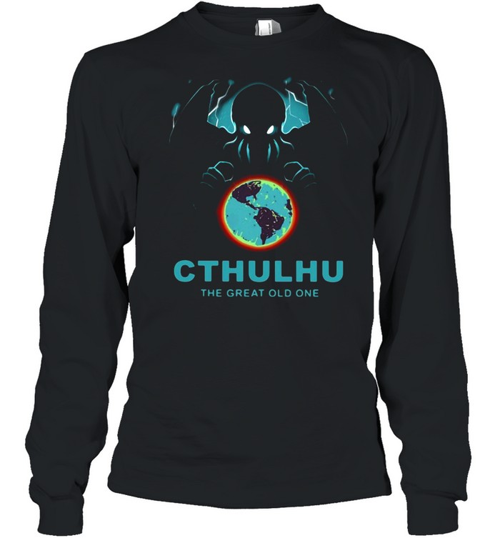 Cthulhu The Great Old One T-shirt Long Sleeved T-shirt