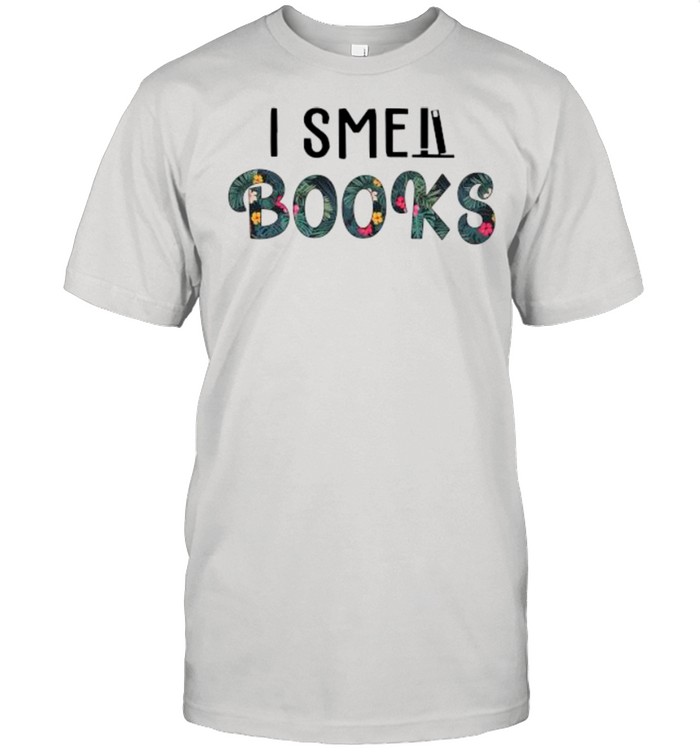 I smell books flower shirt Classic Men's T-shirt I smell books flower shirt Classic Men's T-shirt