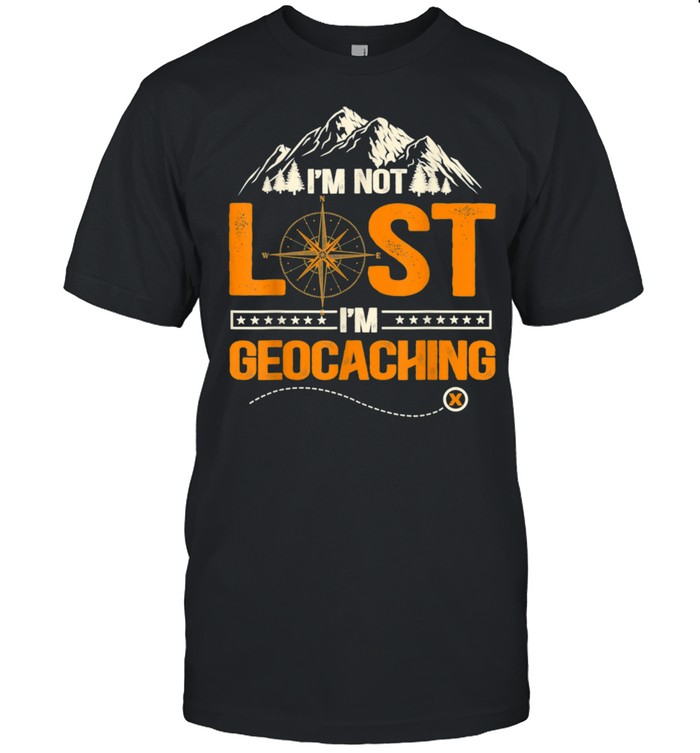 I'm Not Lost I'm Geocaching Geocaching shirt Classic Men's T-shirt