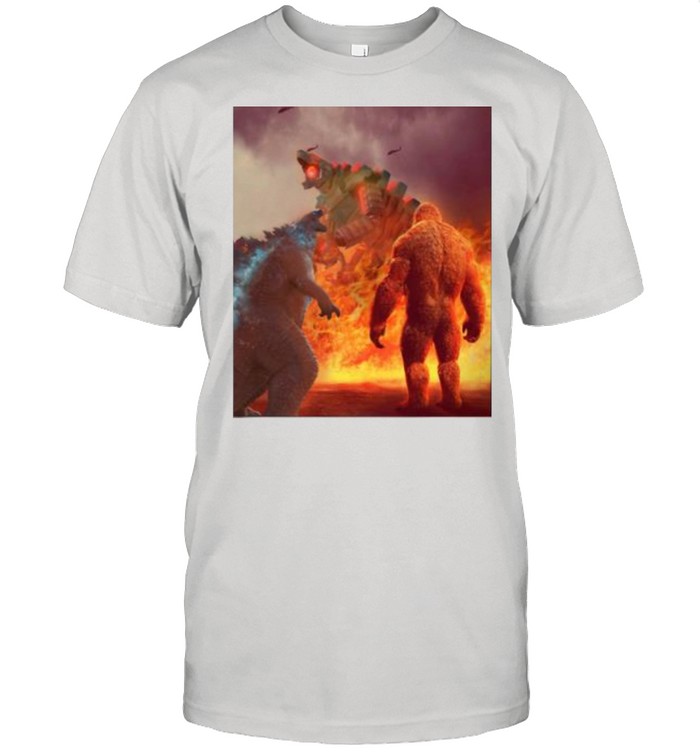 King And Godzilla Team Monster Shirt