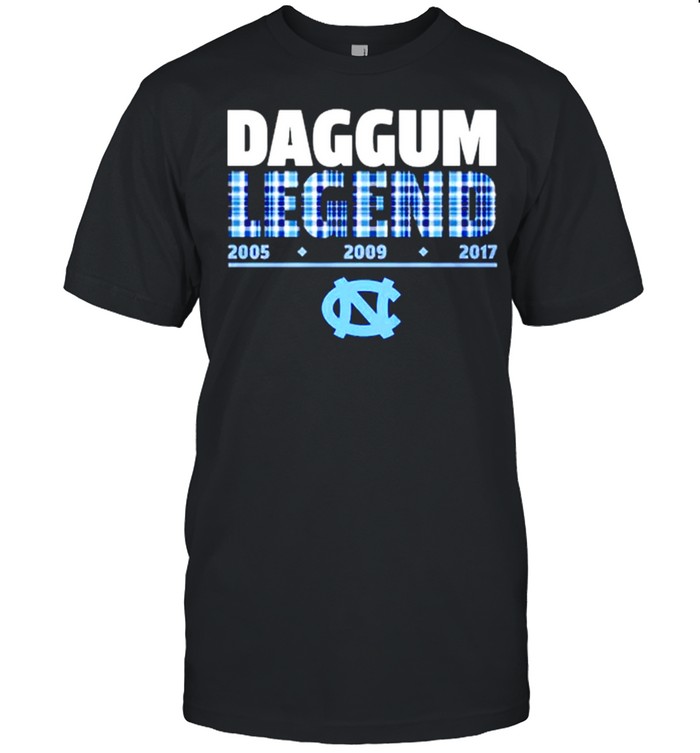 North Carolina Tar Heels Roy Williams Daggum Legend Shirts