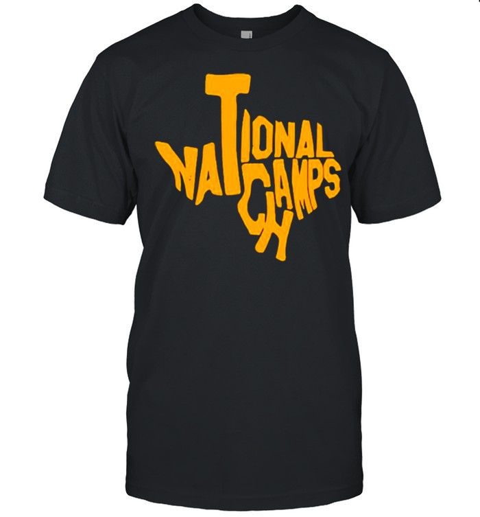 Texas map national champs shirt Classic Men's T-shirt