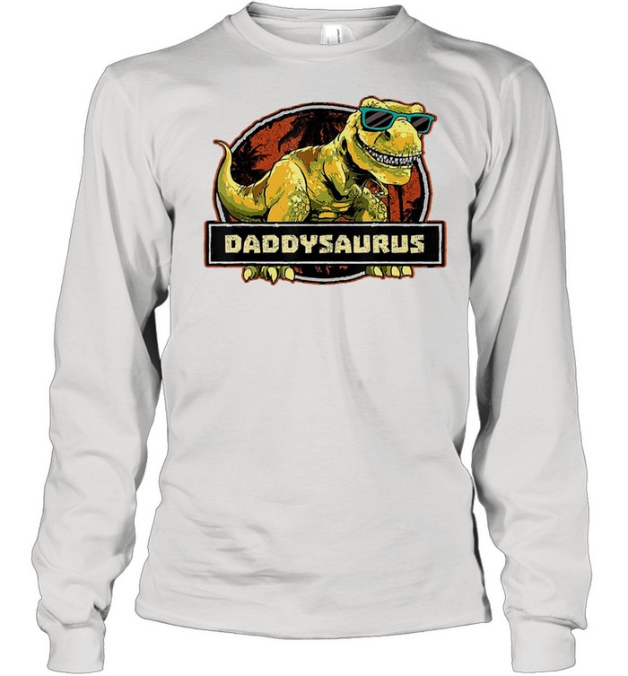 Dinosaur father shirt Long Sleeved T-shirt