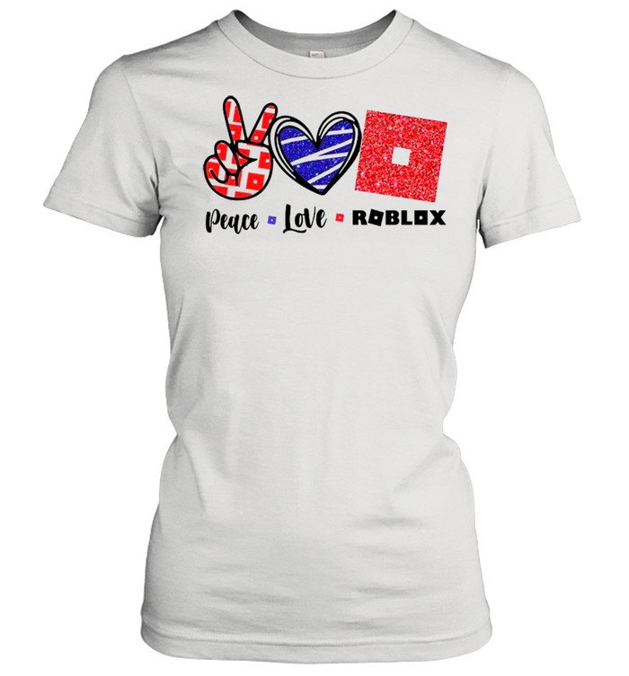 Peace Love Roblox shirt Classic Women's T-shirt