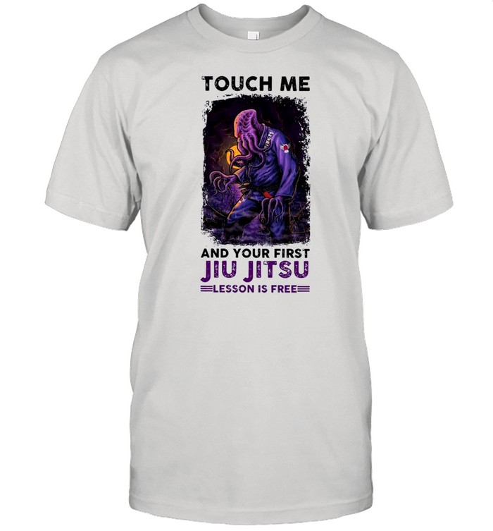 Touch Me And Your First Kiu Kitsu Lesson Is Free shirt Classic Men's T-shirt