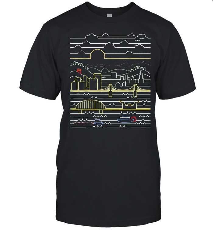 Pittsburgh Skyline 412 Pittsburgh Pennsylvania shirt