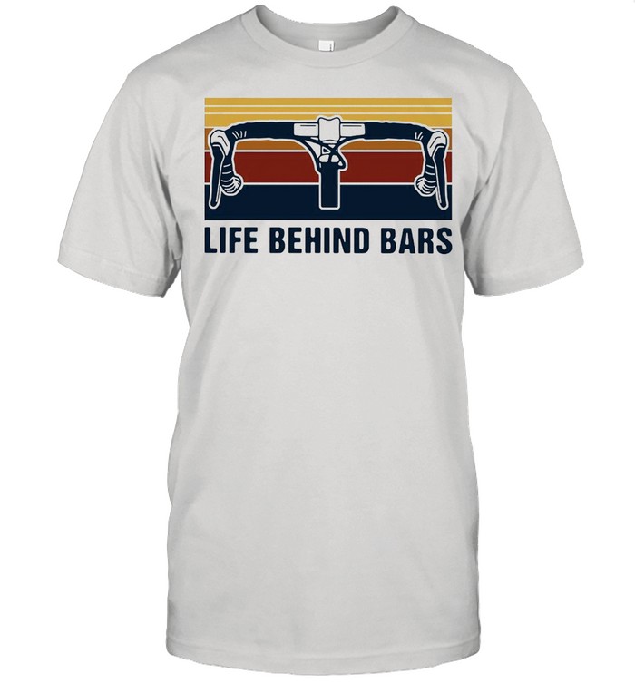 Life Behind Bars Vintage Retro T-shirt Classic Men's T-shirt