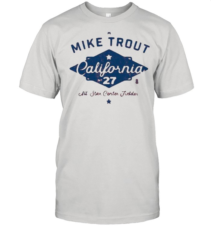 Mike Trout All-Star Center Fielder California  Classic Men's T-shirt