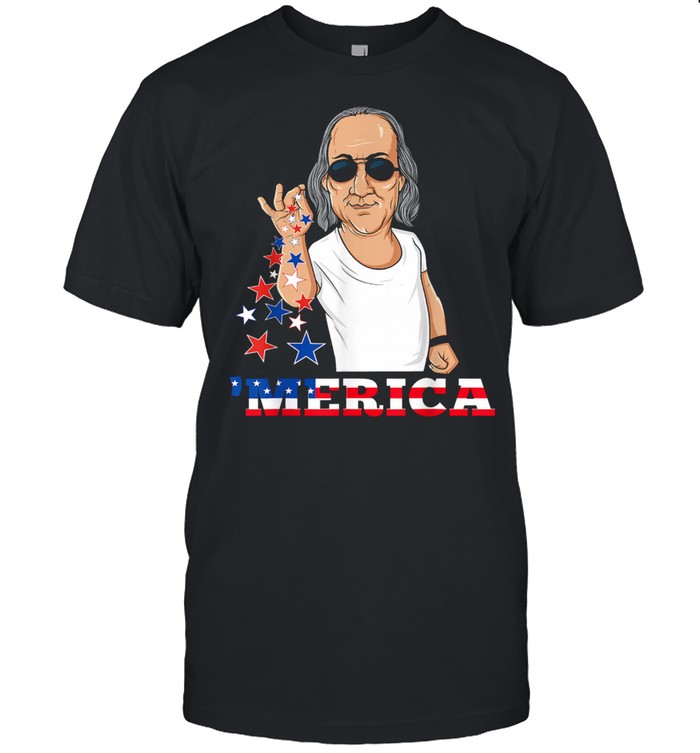 Ben Franklin 4th Of July Merica  Classic Men's T-shirt