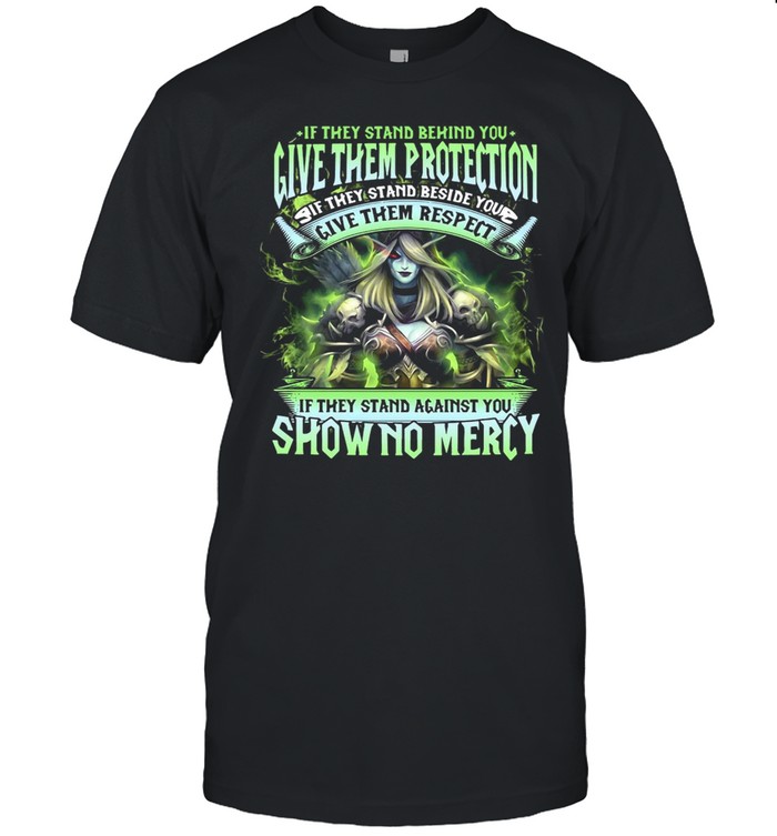 If They Stand Behind You Give Them Protection If They Stand Beside You Give Them Respect T-shirt Classic Men's T-shirt
