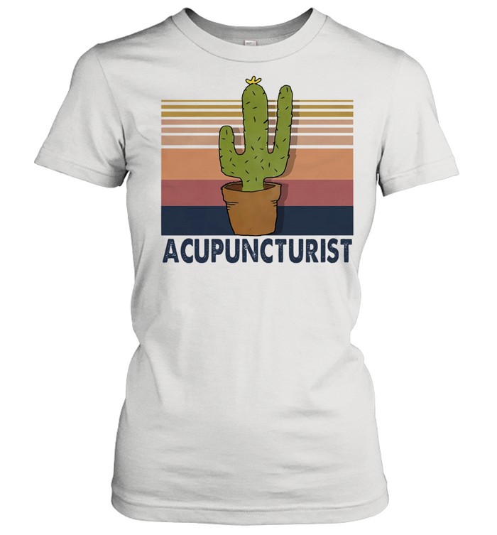 Acupuncturist vintage shirt Classic Women's T-shirt