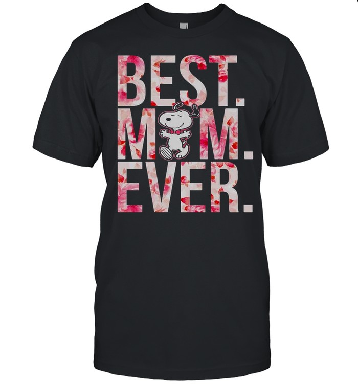 Bests Moms Evers Snoopys Flowers shirts
