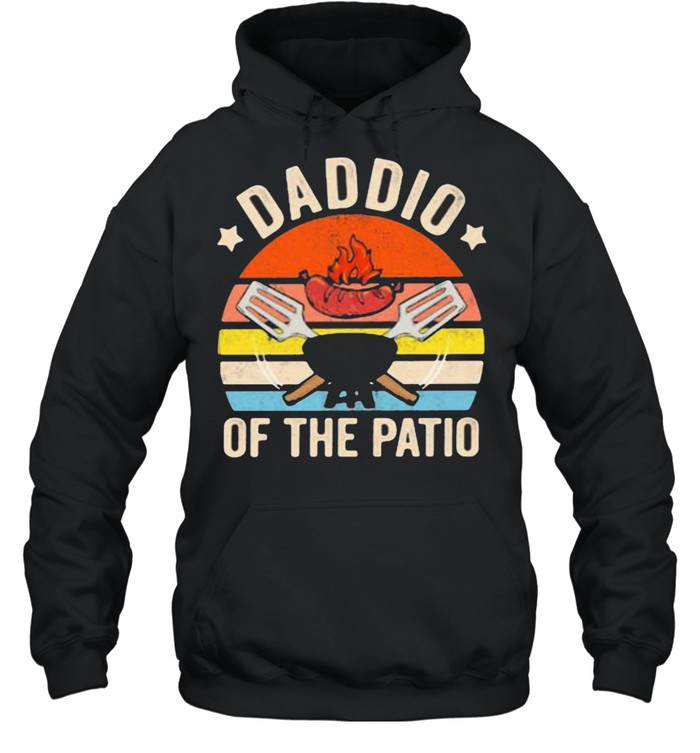 Daddio Of The Patio Vintage Unisex Hoodie