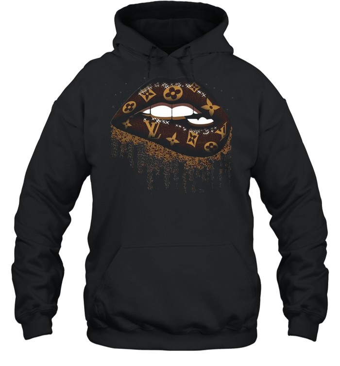 Lips Louis Vuitton shirt Unisex Hoodie