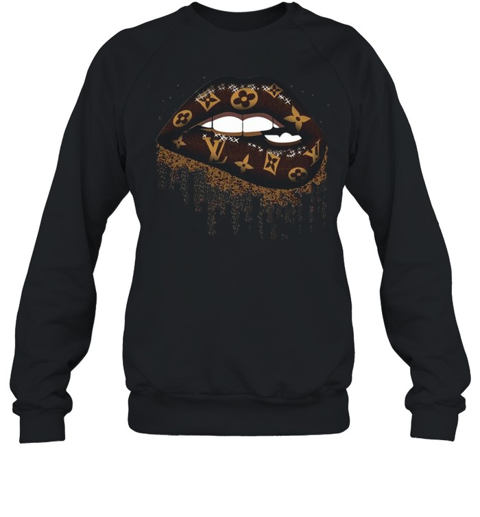 Lips Louis Vuitton shirt Unisex Sweatshirt