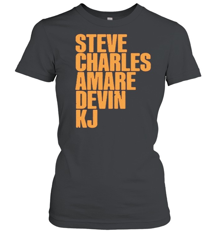 Steve Charles Amare Devin Kj shirt Classic Women's T-shirt