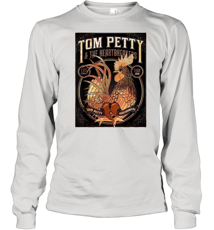 Tom Petty And The Heartbreakers Chicken Long Sleeved T-shirt