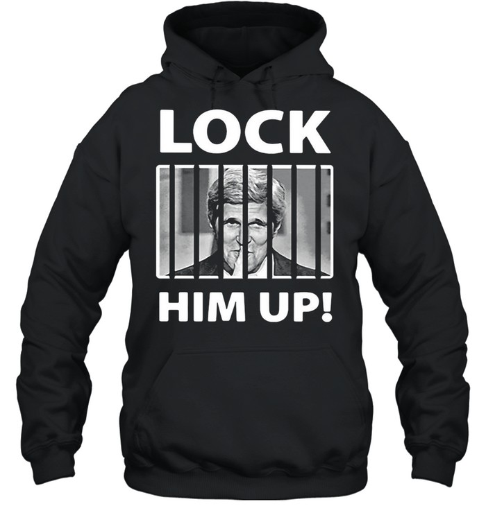Donald Trump Lock Him Up T-shirt Unisex Hoodie