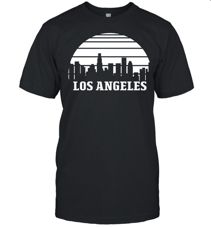 Vintage Los Angeles Cali Cityscape Retro shirt