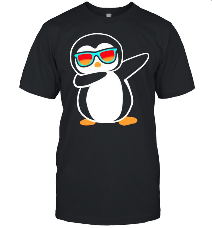 Dabbing Penguin shirt Classic Men's T-shirt