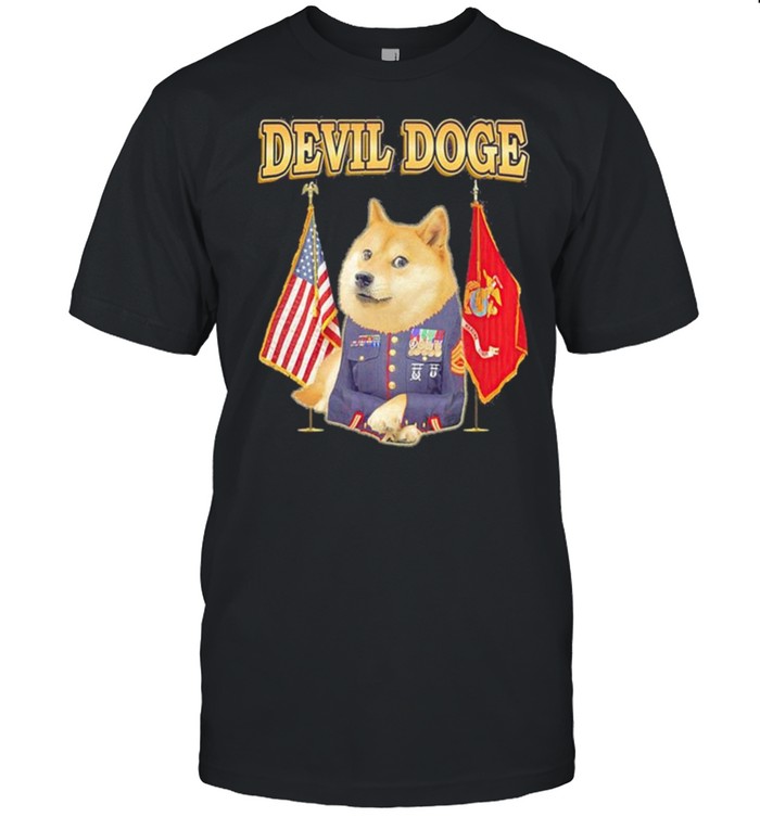 Dogecoin devil doge shirt Classic Men's T-shirt