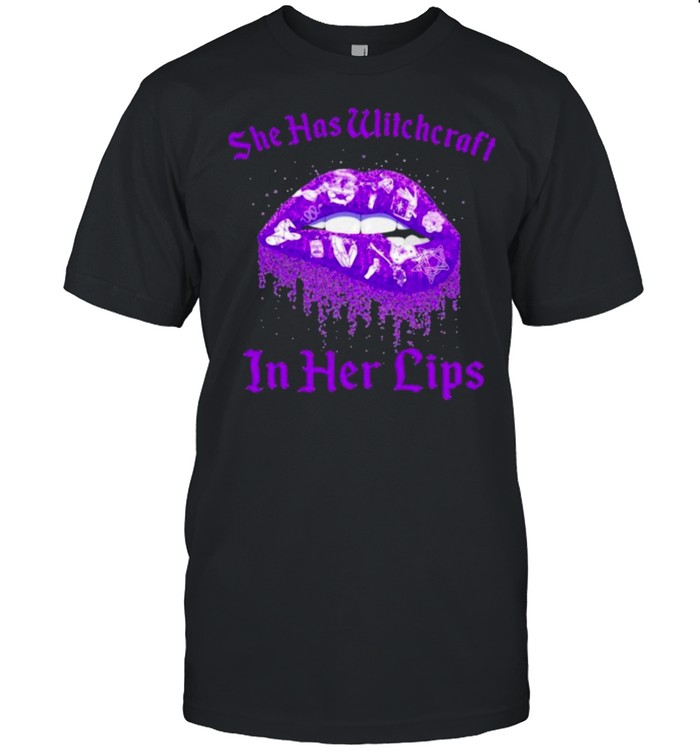 Lip she has witchcraft in her lips shirt Classic Men's T-shirt