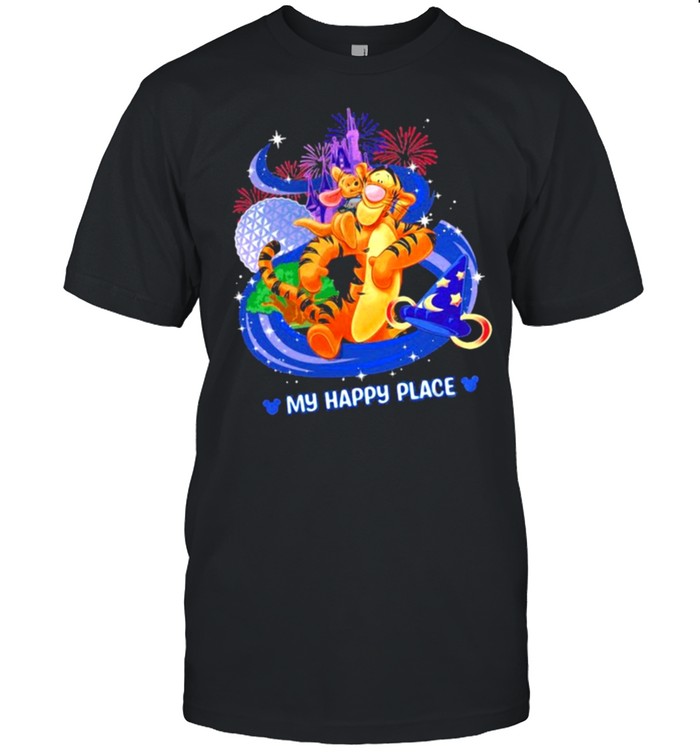 Disney tigger my happy place shirt