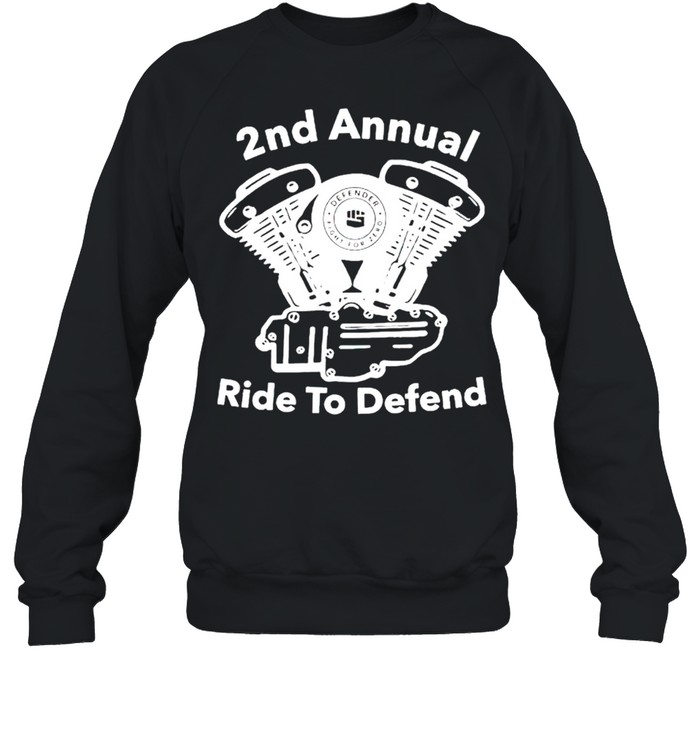 2nd annual ride to defend shirt Unisex Sweatshirt