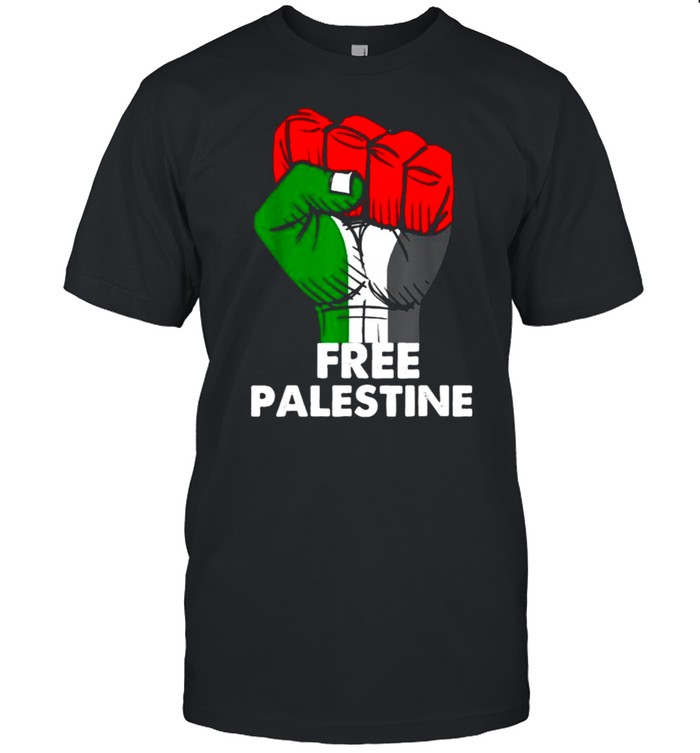 Free Gaza Palestine Flag arabic freedom palestine flag  Classic Men's T-shirt