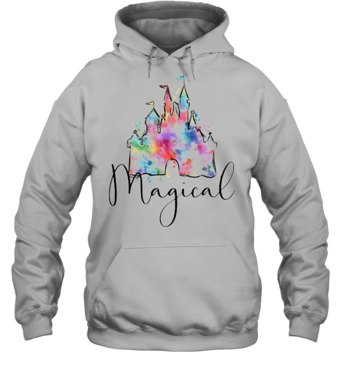Magical Disney Watercolor shirt Unisex Hoodie
