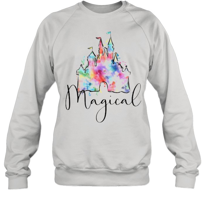 Magical Disney Watercolor shirt Unisex Sweatshirt